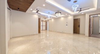 Brand new First floor 300sqyd 4bhk semi furnished for rent in hauz khas