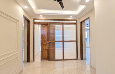 Brand new First floor 300sqyd 4bhk semi furnished for rent in hauz khas